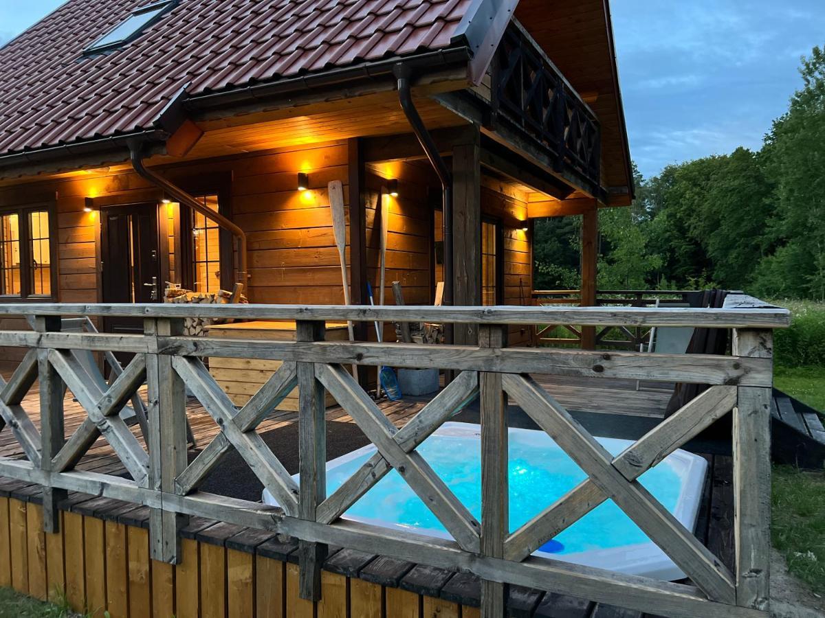 Wypoczynek Na Mazurach U Sebka Vila Łukta Exterior foto