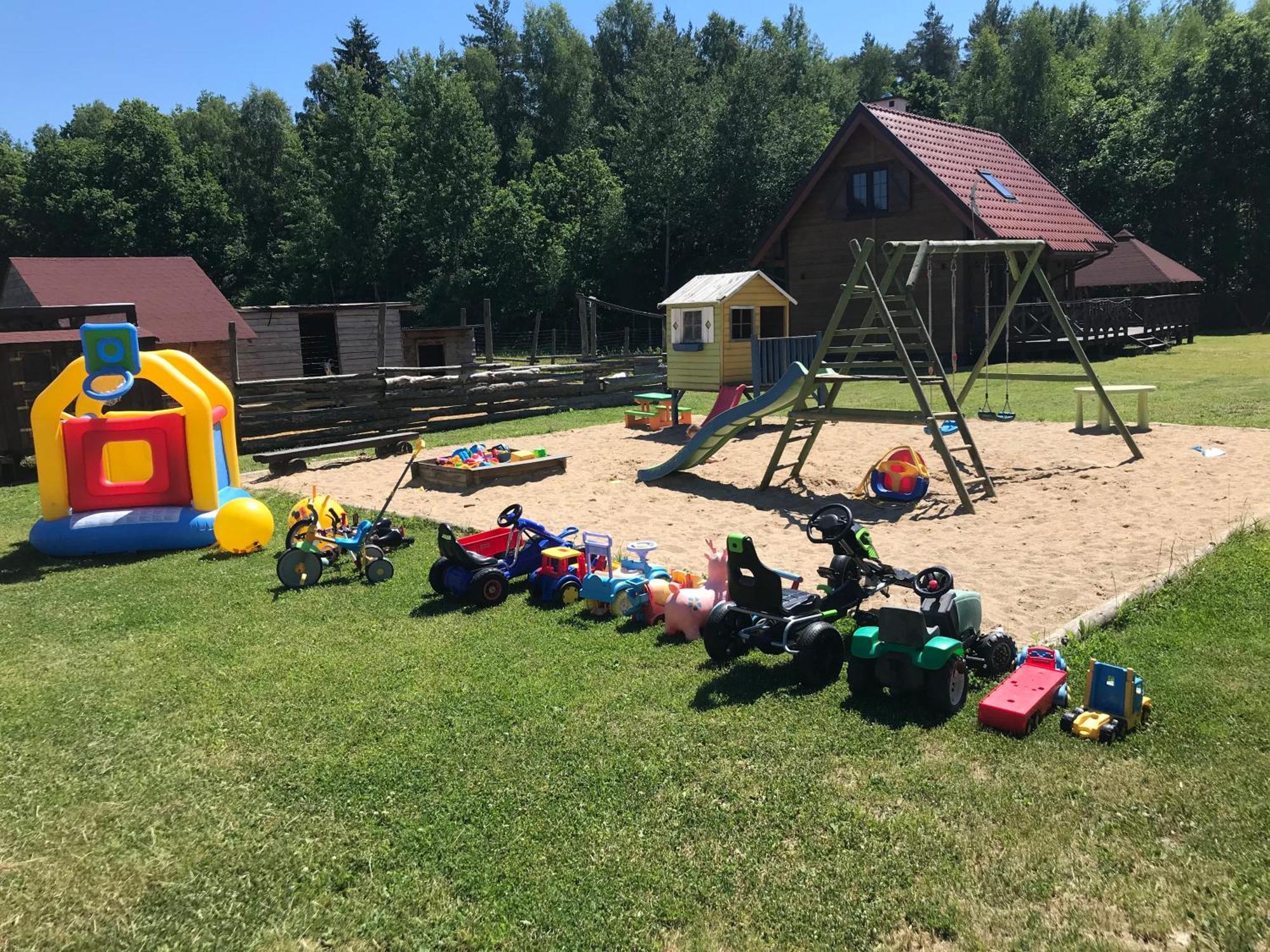Wypoczynek Na Mazurach U Sebka Vila Łukta Exterior foto