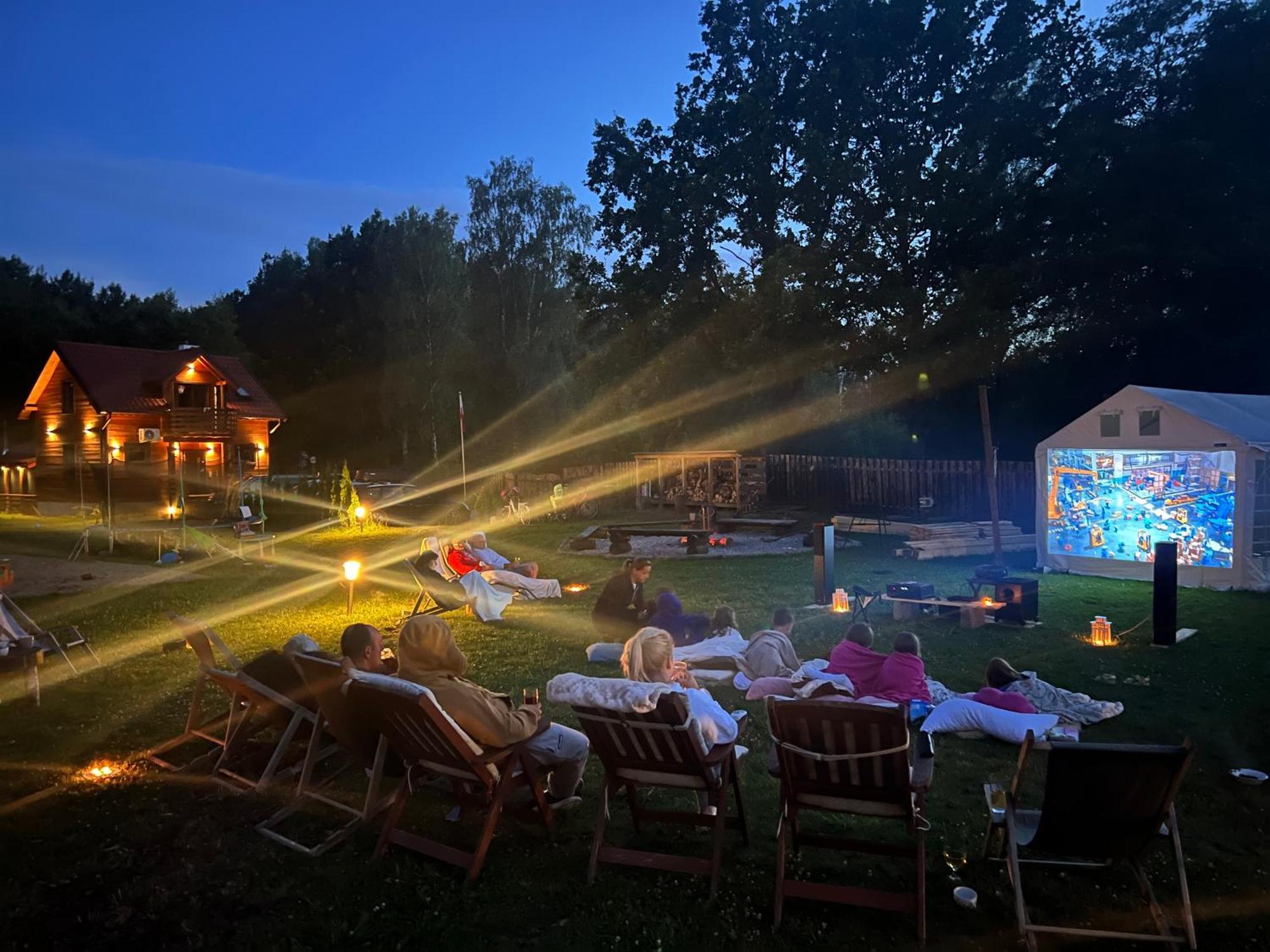 Wypoczynek Na Mazurach U Sebka Vila Łukta Exterior foto