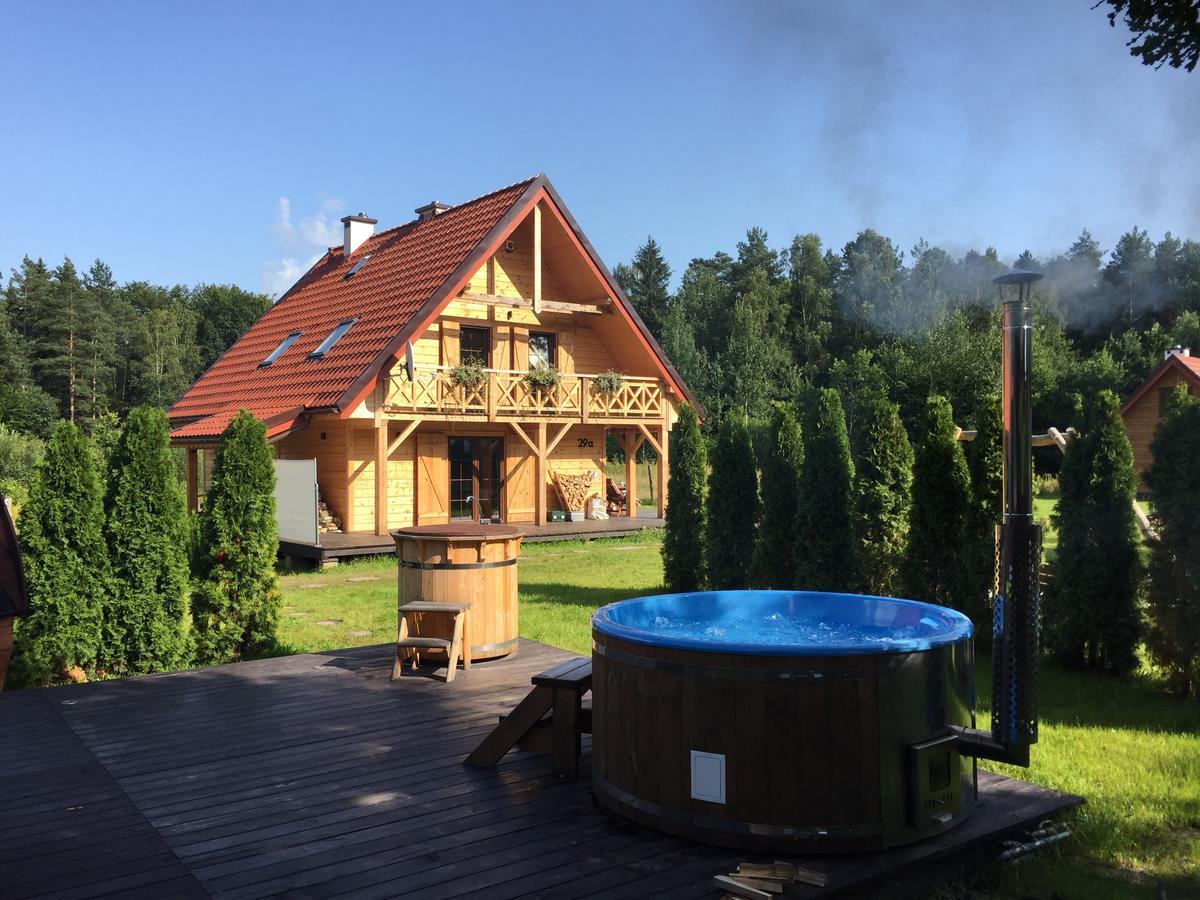 Wypoczynek Na Mazurach U Sebka Vila Łukta Exterior foto